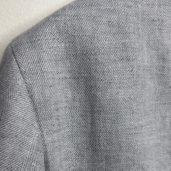 Banana Republic Linen Cotton Blend Slim Tailored Fit Sport Coat - Picture 15 of 16